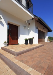 Obrzeze Canto Trapez brazowy gladki Granito hawaii latte gladkie 6