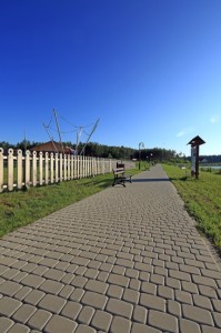 Nostalite szary gladki Obrzeze chodnikowe szary gladki 5