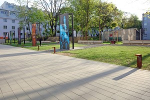 Urbanika-60 szary gladki Obrzeze trawnikowe szary gladki 21