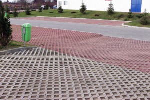 Meba czerwony szary gladki